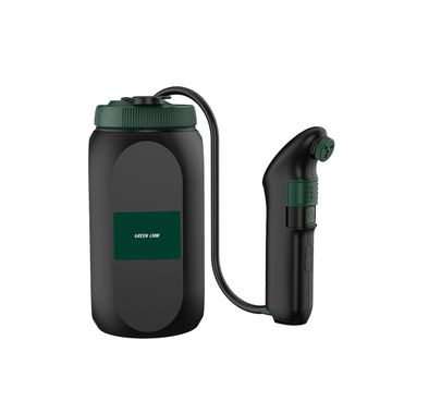 بيديه برو من جرين ليون مع خزان مياه بسعة 2.5 لتر، فوهة قابلة للتعديل، وقت عمل يصل إلى 70 دقيقة، طول أنبوب المياه 1.2 متر، طريقتان للرش، مقاومة للماء بمعيار IPX6، تدفق المياه 1-1.3 لتر/دقيقة، معلق خلفي لاصق - باللون الأسود.