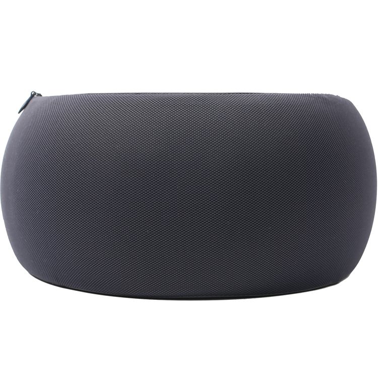 Green Lion Ergonomic Pillow with Neck Massager Function, Quick-Lock Buckle, Breathable Fabric, Quiet Operation, Heat Therapy, Easy to Clean, Powerful Motor, Type-C Charging - Gray