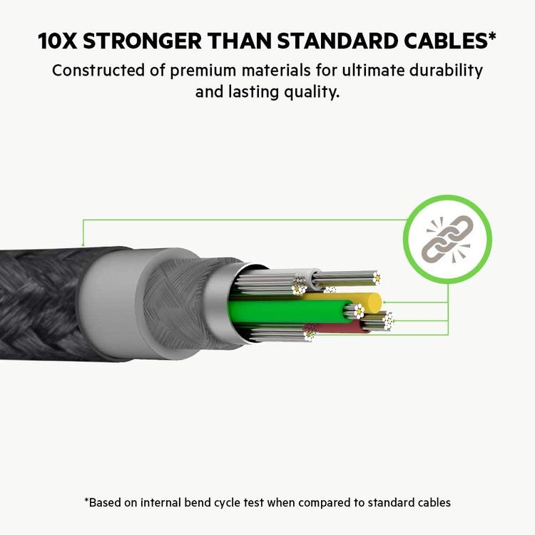 Lightning To USB-C Cable BELKIN F8J243bt04-WHT BOOST CHARGE USB-C Cable-White
