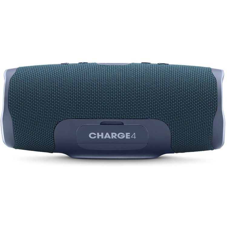 JBL Charge 4 Portable Wireless Bluetooth Speaker with Built-in Power Bank, 7500mAh Battery 20-hours Playtime, IP67 Waterproof & Dustproof Feature - Blue