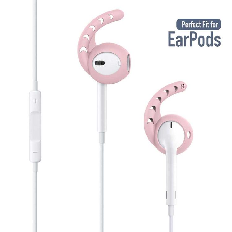 AhaStyle Premium Silicone Earhooks Cover Compatible for AirPods 1/2 ( 3 pairs ) Suitable for Running, Jogging, Cycling and Other Fitness Activities