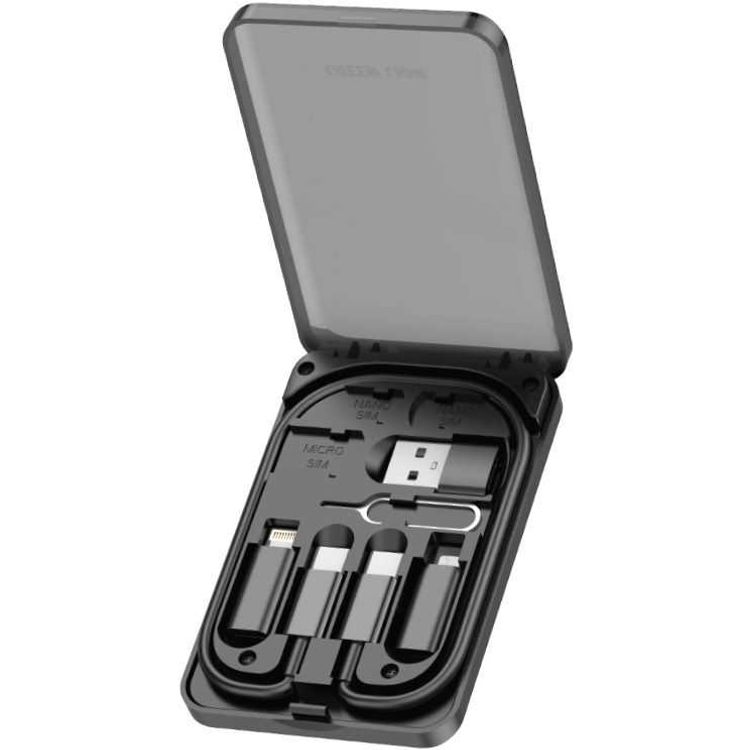 Green Lion 3 In 1 Ultimate Combo (Smart Watch, Earbuds & Multi-Functional Box) - Black