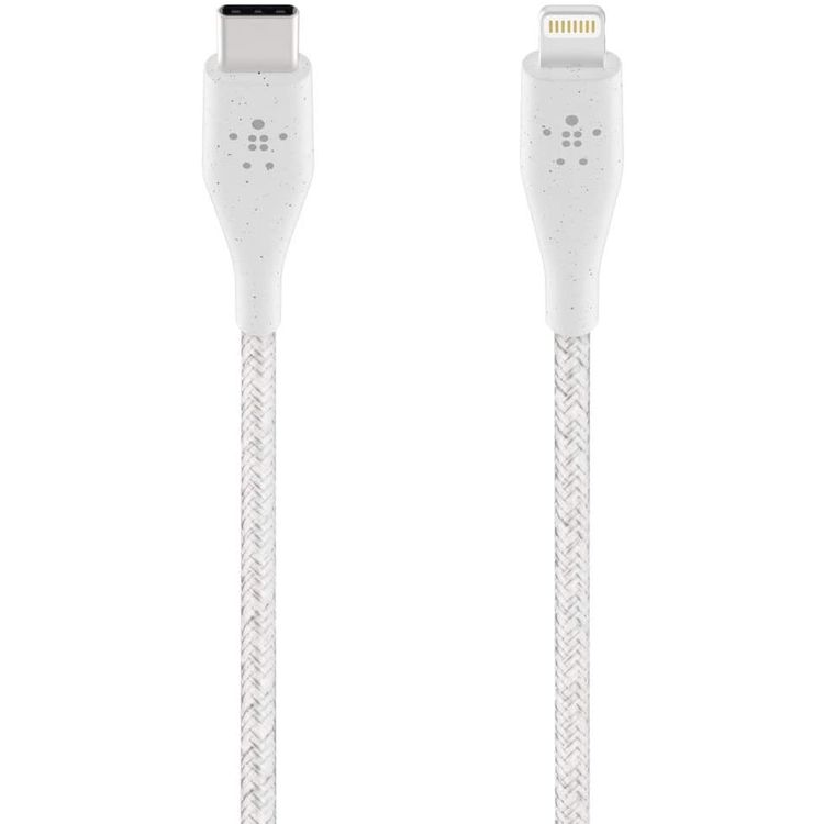Lightning To USB-C Cable BELKIN F8J243bt04-WHT BOOST CHARGE USB-C Cable-White
