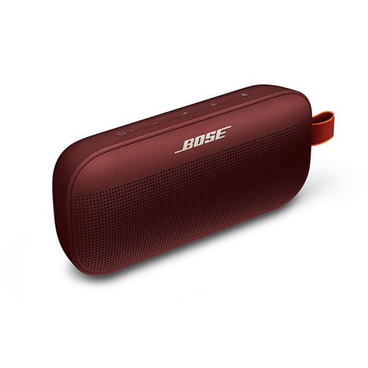 Bose SoundLink Flex Bluetooth Portable Speaker with Built-in Microphone, Up to 12 Hours Battery Life, USB-C Charging Port, IP67 Waterproof, Bluetooth & USB Connectivity - Red