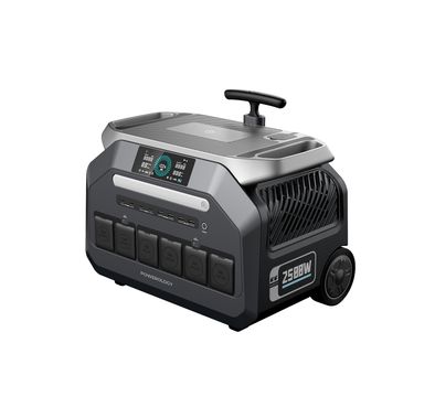 Powerology Solar Input Portable Generator with 640,000mAh...