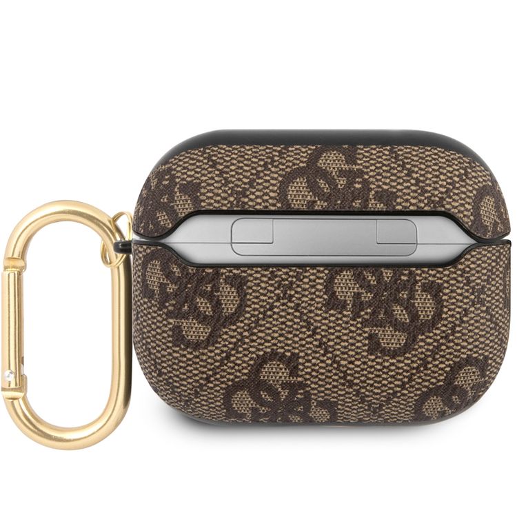 CG MOBILE U.S.Polo Assn. Silicone Horses Flag Case Compatible for Airpods Pro, Scratch Resistant, Shock Absorption & Drop Protection Cover Officially Licensed - Brown