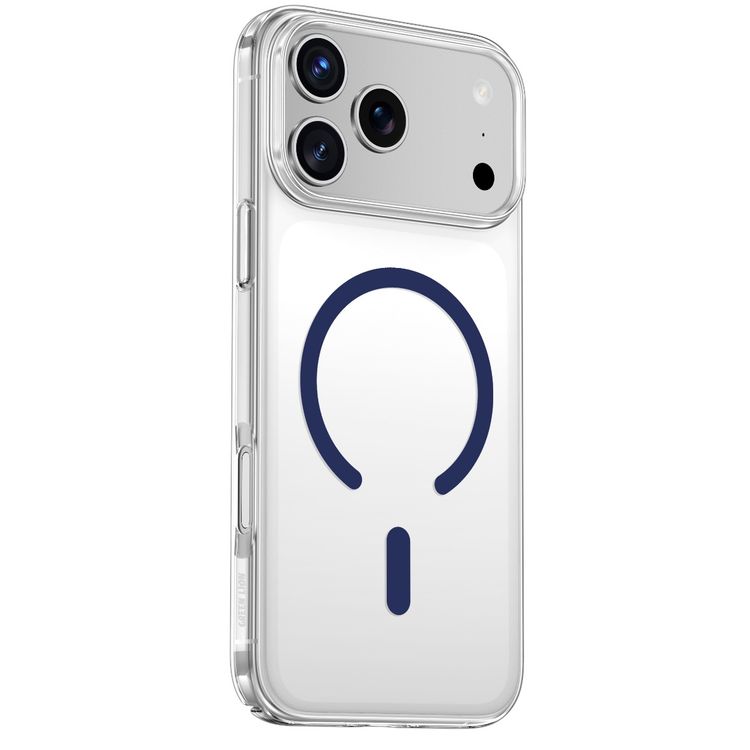 Green Lion Coral Delgado Case for iPhone 17 Pro Max, MagSafe Compatible, Slim & Lightweight Design, Camera Protection, Comfortable Grip, Anti-Yellowing & Anti-Scratch - Blue