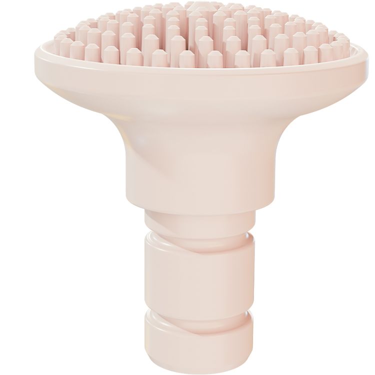 Porodo Lifestyle Cordless Mini Massage Gun with 4 Interchangeable Heads, 5 Speed Levels, Type-C Charging Interface, 3.5 Hours Recharge Time, 3 Hours Working Time, 1300mAh Battery Capacity, Safety Auto Shut-Off - Pink