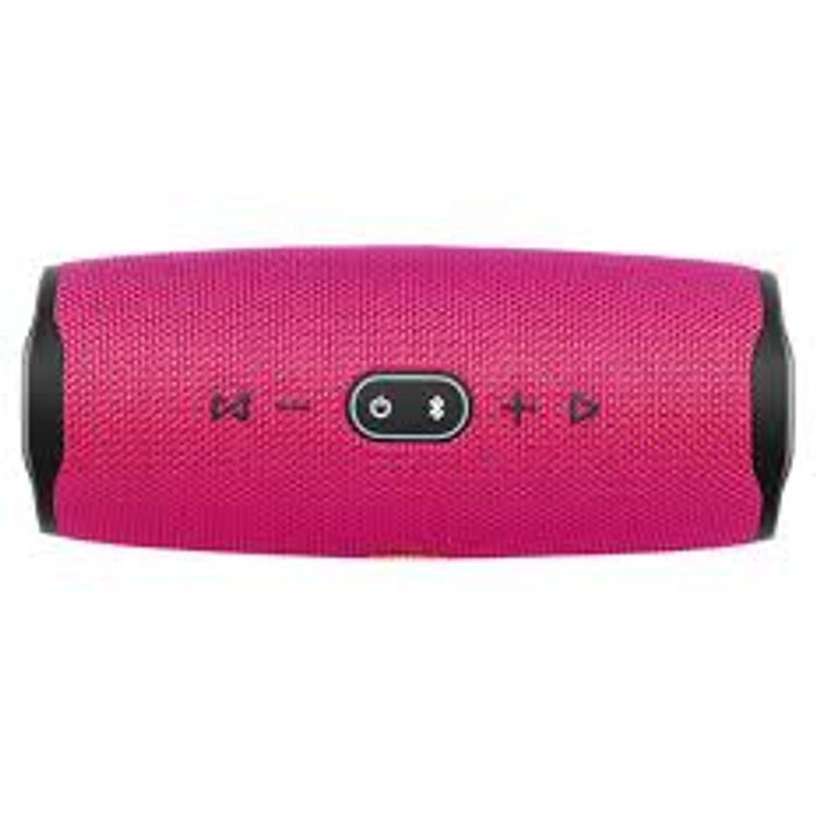 JBL Charge 4 Portable Wireless Bluetooth Speaker with Built-in Power Bank, 7500mAh Battery 20-hours Playtime, IP67 Waterproof & Dustproof Feature - Magenta