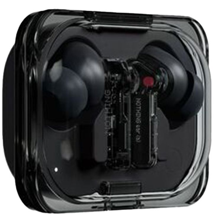 Nothing Ear (a) True Wireless Earbuds with Smart Active Noise Cancellation, Bluetooth 5.3, Waterproof, 42.5 Hours Playback Time - Black