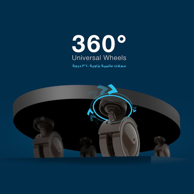 Powerology BANF 32" Portable Smart Monitor with Horizontal & Vertical Angles, 5MP Camera, Android 15 Operating System, Remote Control Included, Tilt Adjustment, 38400mAh Battery Capacity, 89° Viewing Angles, Touch Control, Cast Mirror, 6G/8G RAM, 128G ROM - Gray