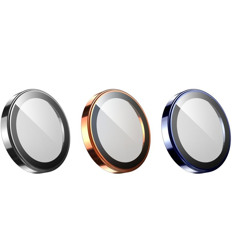 Green Lion Sapphire Camera Lens Protector for iPhone 17 Pro / 17 Pro Max, Full Coverage, PVD Technology, High Transparency, Military-Grade Glossy Shield - Orange Titanium