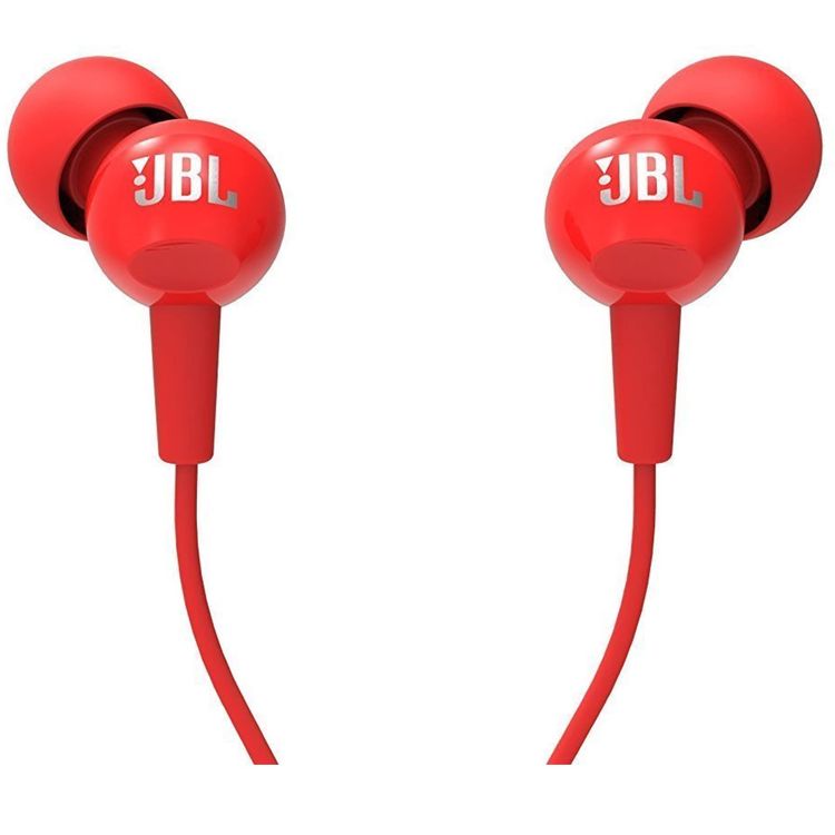 JBL C100SI In-Ear Headphones - Red