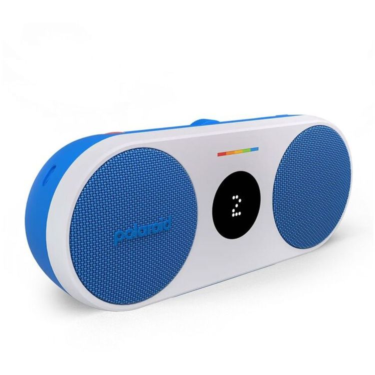 Polaroid P2 Music Player, 4 hours Full charge, Up to 15 hours Battery life, Mobile wireless speaker with mono sound - Blue