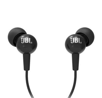 JBL In-Ear Headphones With Noise Cancellation - Black