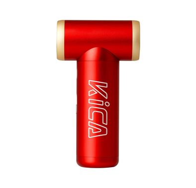 KICA JET FAN 2S, Easy to Carry , Powerful Airflow, Fashionable & Durable Aviation-Grade Aluminum Shell - Red