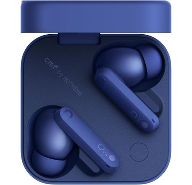 CMF By Nothing Buds Pro 2 with 50dB Hybrid ANC, Up to 43 Hours Battery Life, Type-C Charging Port, Bluetooth Version 5.4, IP55 Water Resistance Level, 11mm Bass Driver, 6mm Micro-Planar Tweeter, Fast Charge Support - Blue