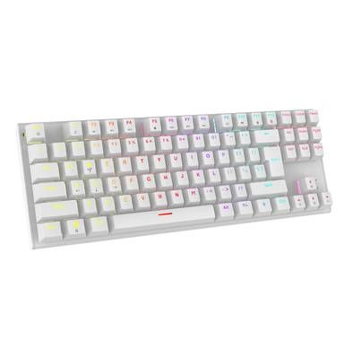لوحة مفاتيح ميكانيكية TKL من Porodo للألعاب مع 87 مفتاحًا...