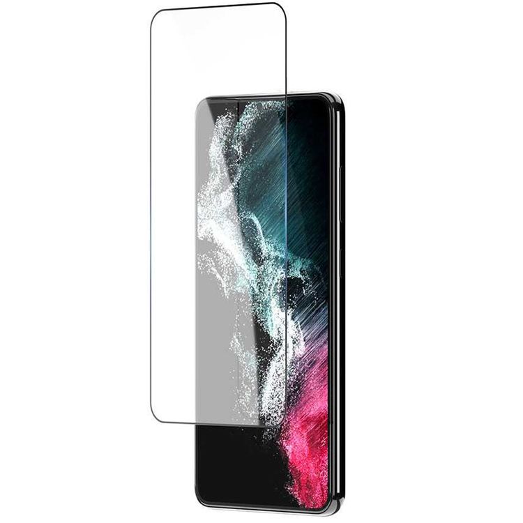 Levelo Twice-Tempered Clear Screen Protector for Samsung Galaxy S23, Anti-Scratch, Hydrophobic & Oleophobic Coating, Explosion-Proof Design - Clear