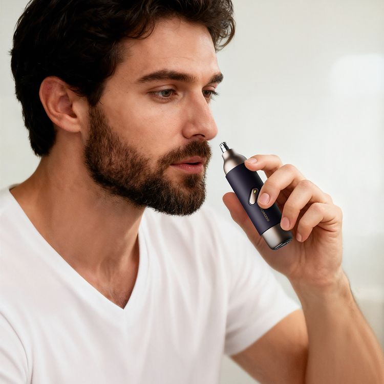 Porodo 2-in-1 Multifunctional Electric Shaver, 50 Minutes Working Time, 5500RPM Motor Speed, Quiet Operation, Built-in Light Function, Powerful Motor, 200mAh Battery, USB-C Charging Port - Violet