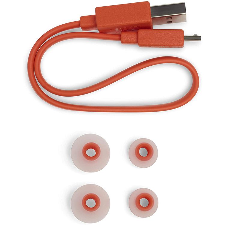 JBL T115BT Wireless In-Ear Headphones, Pure Bass Sound, 8 Hours Battery with Quickly Charge, Multi-point Connectivity, 3 Button Remote with Microphone -  White