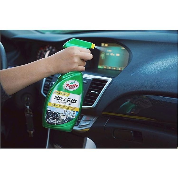 Turtle Wax Dash and Glass Protectant, UVA/UVB Protection, Foaming Trigger, 680ml - Green