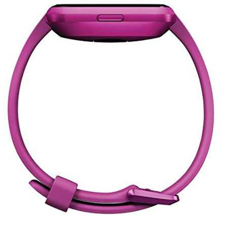 Fitbit FB415PMPM Versa Lite Edition Fitness Wristband with Heart Rate Tracker (FB415PMPM) - Mulberry/Mulberry