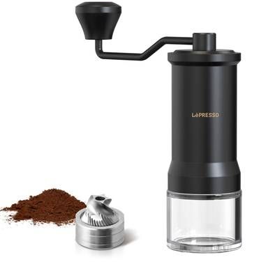 LePresso Black Manual Coffee Grinder