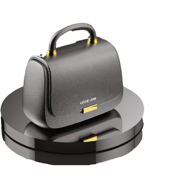 Green Lion Queen's Mini Bag Style True Wireless Earbuds, JL6983 Chipset, Bluetooth Version 5.3, Up to 15 m Bluetooth Range, 5 Hours Playtime, Up to 16 Hours with Charging Case, 300 mAh Charging Case Battery, IPX4 Water Resistance Level - Black