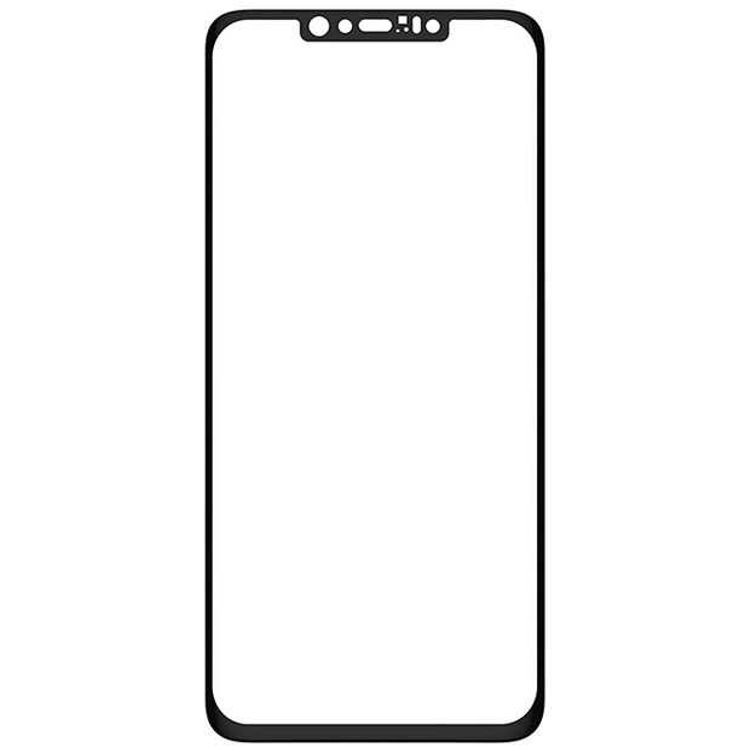 Devia Real Series 3D Full Screen Tempered Glass Compatible for Huawei Mate 20 Pro - Anti-Reflective Design - Anti-Scratch - Easy to Install Screen Protector w/ Alignment Frame - Black