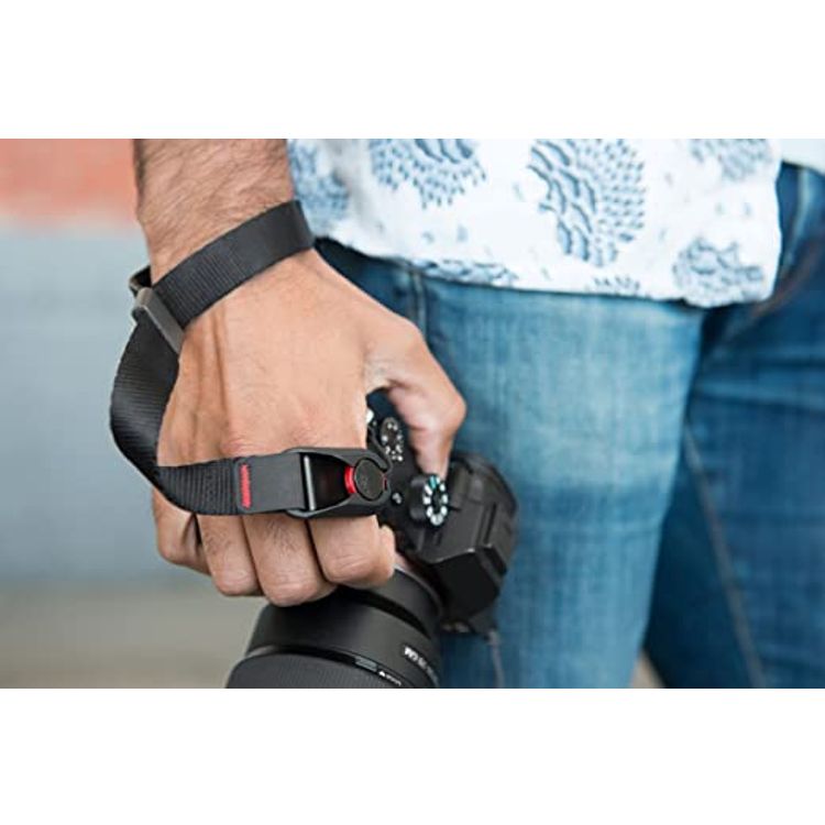 PEAK Design Cuff Camera Wrist Strap - Black - Black