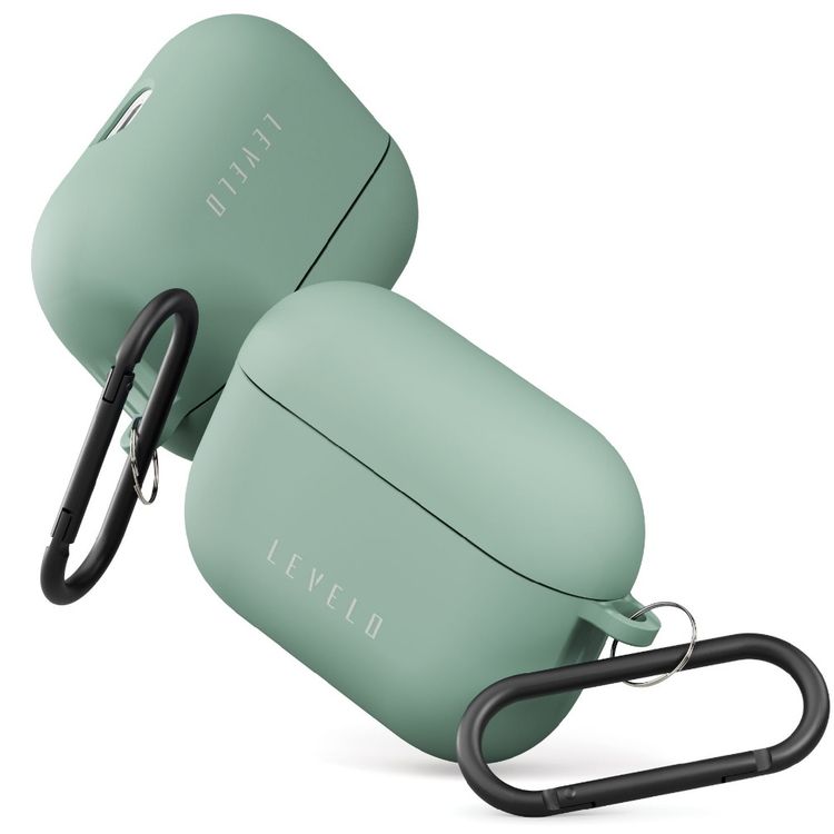 Levelo Gorra Hybrid Silicone Case AirPods Pro - Green
