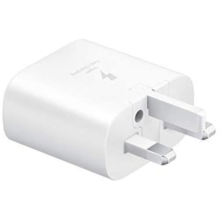 Samsung Type-C Wall Charger, 25W PD USB-C Adapter, Fast Charging Compact Design Charger Compatible for Samsung Galaxy S10 5G, A80, A70 & Other USB PD 3.0 Devices - White