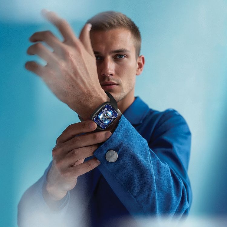 Porodo Rony 1.83" Sport Smart Watch with Multiple Sport Modes, Activity Tracker, Sleep Analysis, Up to 6 Days Battery Life, 2 Hours Charging Time, 20 Days Standby Time, 250mAh Battery Capacity, 64MB Flash Memory, Bluetooth Version 5.2, IP67Water Resistance Level - Black