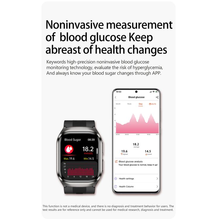 Green Lion Sense ECG Smart Watch with 12 Days Working Time, Soft TPU Medical Airbag, High-Precision Sensor, Oscillometric Blood Pressure, AMOLED 2.06" Display, Real-Time Notifications, Hands-Free Calls, Bluetooth Version 5.3, Voice Assistant, 530mAh Battery Capacity - Black