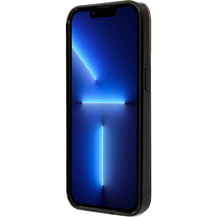 FERRARI HC PC/TPU Double Layer Grass  Hard Case, Drop protection, Compatible with iPhone 13 Pro - Black