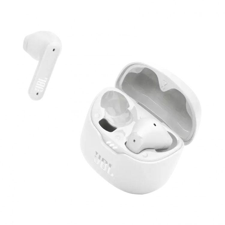 JBL Tune Flex Noise Canceling Earbuds, True Wireless, Smart Ambient, Waterproof, 4.5 Hours Talking Time, Built-in Microphone, Hands Free Calling, Fast Charging - White