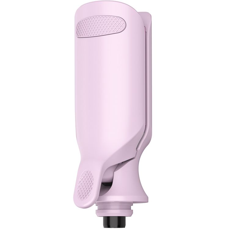 Porodo 5-in-1 Hair Styling Tool with Auto-Warp Curling & Straightening, 5 Heat Levels, Safe Auto Shut-Off, 5 Styling Modes, PTC Even Heating - Pink