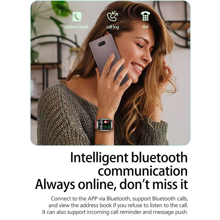 Green Lion Sense ECG Smart Watch with 12 Days Working Time, Soft TPU Medical Airbag, High-Precision Sensor, Oscillometric Blood Pressure, AMOLED 2.06" Display, Real-Time Notifications, Hands-Free Calls, Bluetooth Version 5.3, Voice Assistant, 530mAh Battery Capacity - Black