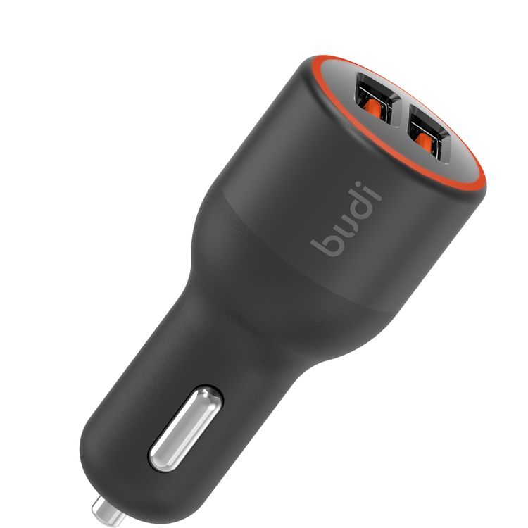 Budi Car Charger 36W De Voiture - Black