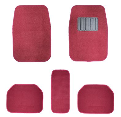 RoadPower Car Floor Mats - Maroon