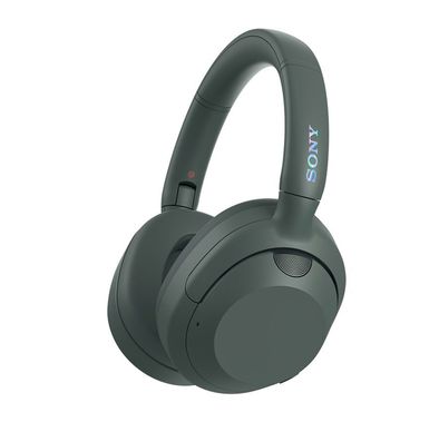 Sony ULT WEAR Headphones with Noise Cancellation, Up to 40 Hours Battery Life, Wired & Bluetooth Connectivity, Bluetooth Version 5.2, Voice Assistant, Adaptive Sound Control, Dual Noise Sensor Technology, Multipoint Connection, Handy and Foldable Design - Forest Green
