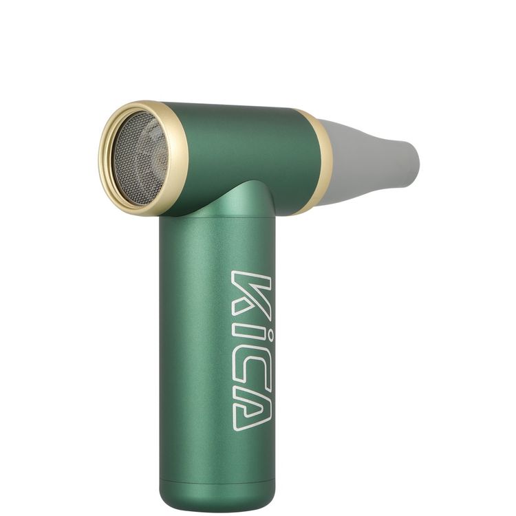 Kica Jet Fan 2 Vacuum Kit, 4 m/s to 20 m/s Adjustable Wind Speed, 101000RPM Brushless Motor, Aviation-Grade Aluminum Shell, Uses for Cleaning, Drying, Inflating & Dusting Hard-to-Reach Areas, Vacuum Accessories Included - Green