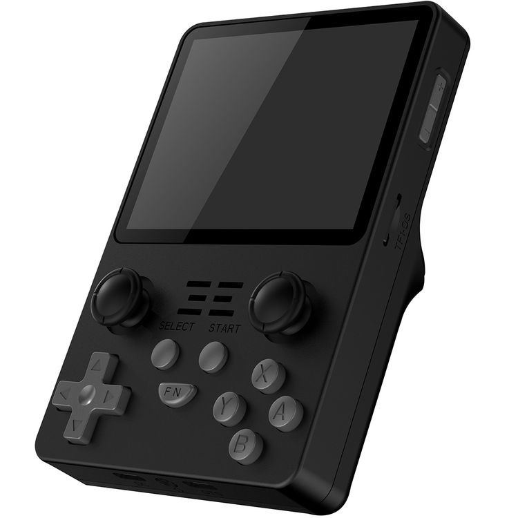 Porodo Gaming ArkOS Retro Gaming Console with More than 20,000 Games Installed, Up to 8 Hours of Playtime, High-Speed Processor, 640 × 480-pixel Resolution - Black