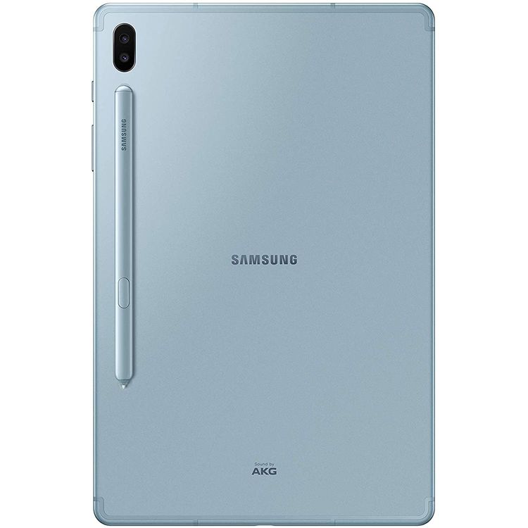 Samsung Galaxy Tab S6 with S Pen SM-T860 10.5" inch Display 6GB RAM / 128GB ROM, 7040 mAh Long-Lasting Battery, 15W Fast Charging, 8MP Front & 13MP Rear Camera, Tablet with Fingerprint Sensor  (Wi-Fi ) - Blue
