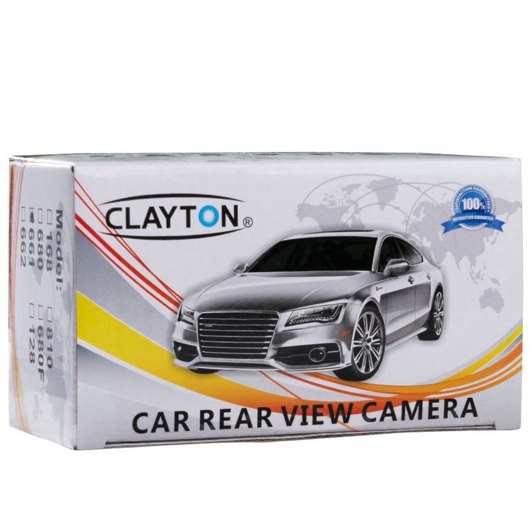 Clayton Car Back-up Camera 120°wide, LED for Aftermarket Screen, 12V, 120 Degree Viewing Angle 