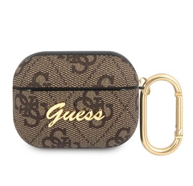 CG MOBILE U.S.Polo Assn. Silicone Horses Flag Case Compatible for Airpods Pro, Scratch Resistant, Shock Absorption & Drop Protection Cover Officially Licensed - Brown