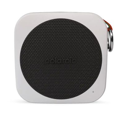 Polaroid P1 Music Player, Up to 10 hours of battery life, 3.5mm auxiliary port, IPX5 waterproof, 2 hours to full charge - Black 