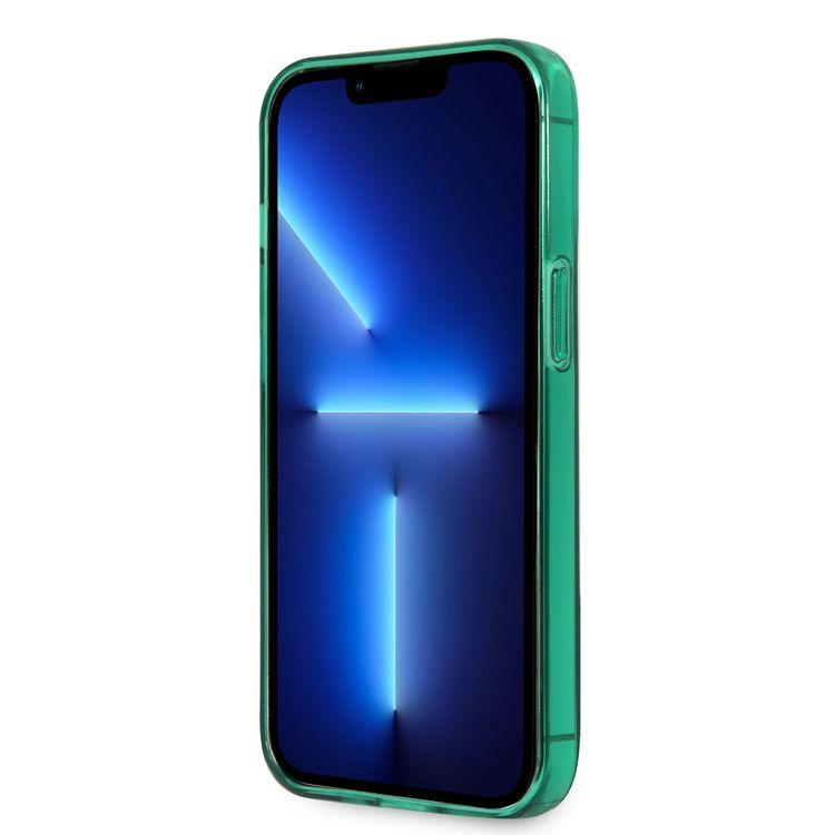 US Polo Assn Full TPU DH Logo Flou Case for iPhone 13 Pro Max ( 6.7 ) - Green