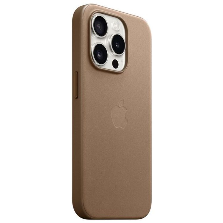 Apple iPhone 15 Pro FineWoven Case [MagSafe] | Taupe
